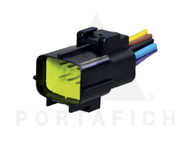 PORTAFICH FICHA 8 VIAS SERIE J ECONOSEAL  