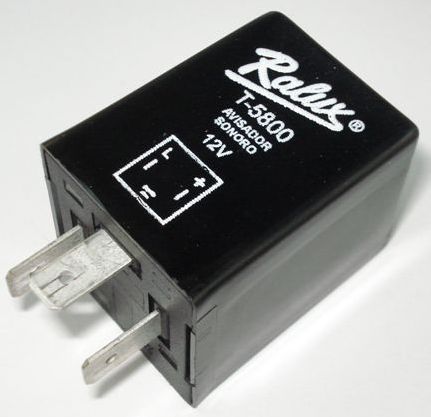 RALUX AVISADOR SONORO LUCES ENCENDIDAS  