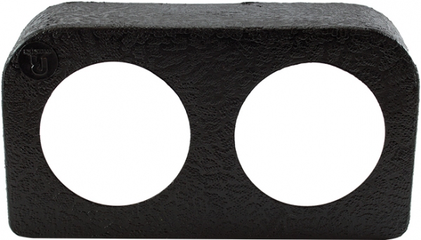 REIMOTOR TABLERO PVC ALTO IMPACTO 2 BOCAS 52MM