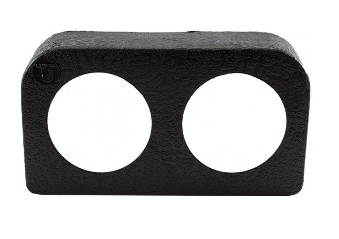 REIMOTOR TABLERO PVC ALTO IMPACTO 2 BOCAS 60MM